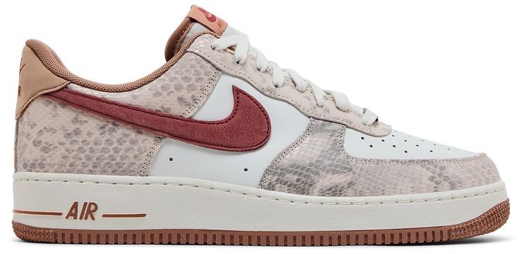 Nike Air Force 1 07 LV8 Snakeskin Pack   Canyon Rust