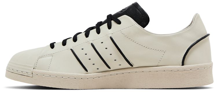 Adidas Y 3 Superstar Talc Black