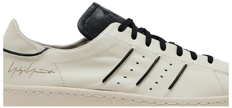 Adidas Y 3 Superstar Talc Black