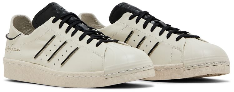 Adidas Y 3 Superstar Talc Black