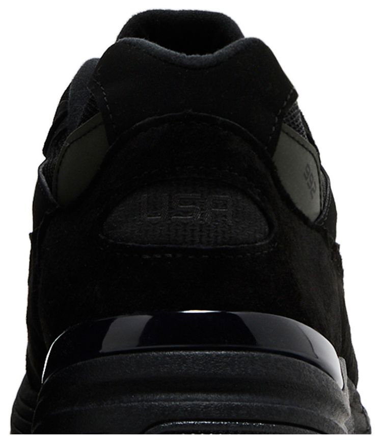New Balance 992 Made in USA Triple Black 2025