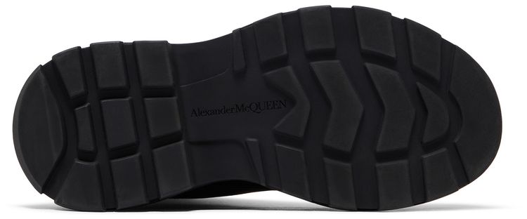 Alexander McQueen Wmns Tread Slick Knee High Boot Black