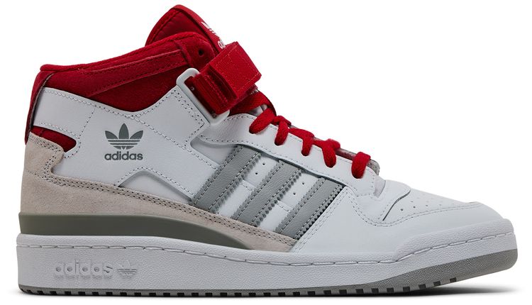Adidas Forum Mid White Scarlet