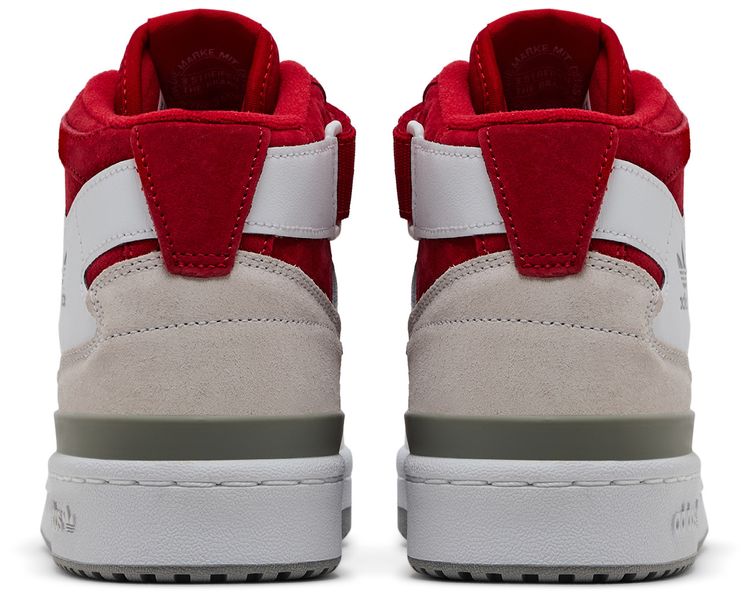 Adidas Forum Mid White Scarlet