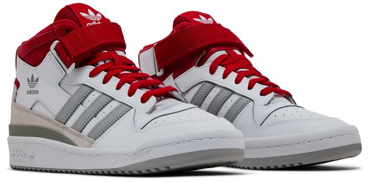 Adidas Forum Mid White Scarlet