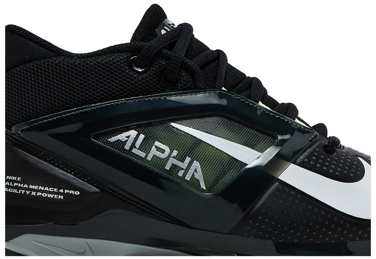 Nike Alpha Menace 4 Pro Black Light Smoke Grey