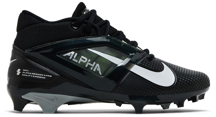 Nike Alpha Menace 4 Pro Black Light Smoke Grey