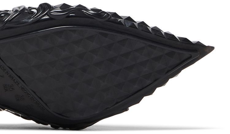 YProject x Melissa Wmns Court Shoe Heel Clear Black