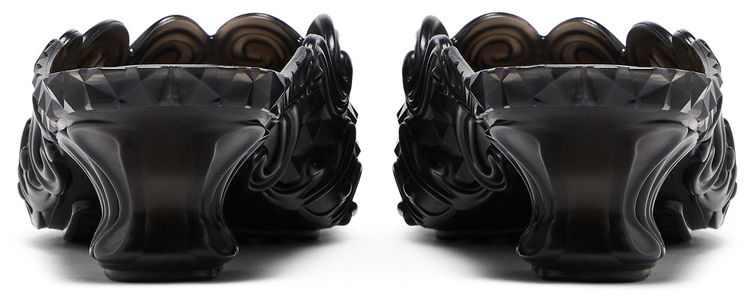 YProject x Melissa Wmns Court Shoe Heel Clear Black