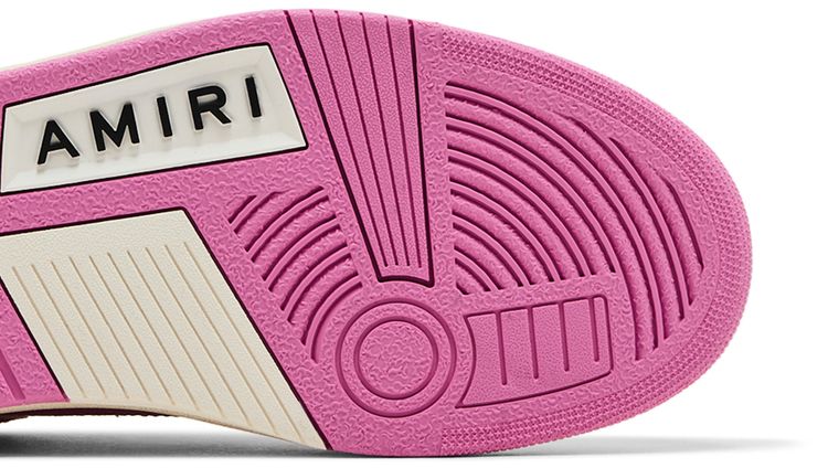 Amiri Wmns Skel Top Low Collegiate   Fuchsia Pink