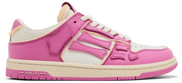 Amiri Wmns Skel Top Low Collegiate   Fuchsia Pink