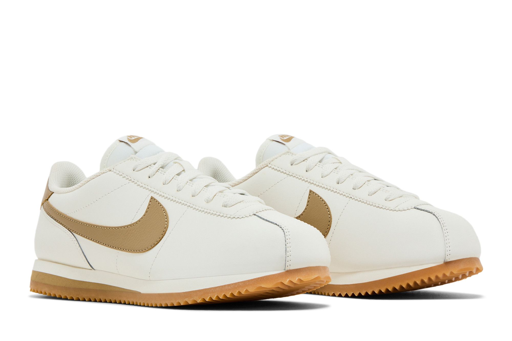 ☆Nike☆ Cortez Leather M Sail Gum Yellow Parachute Beige DM Nike Cortez Leather 