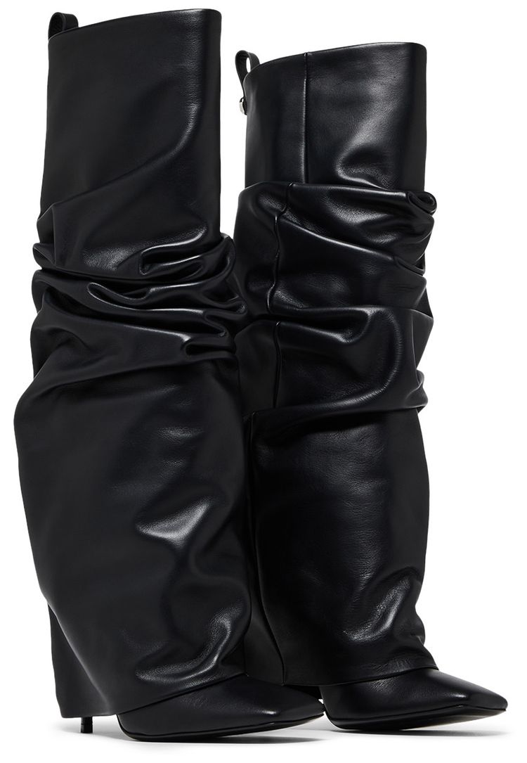 The Attico Wmns Rea Tube Tall Boot Black