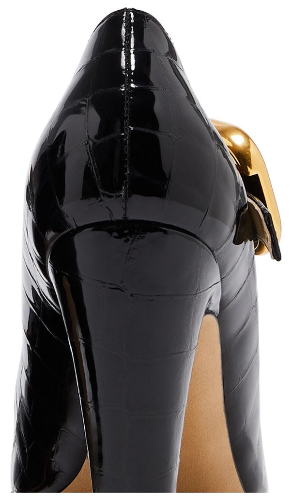 Bottega Veneta Wmns Mostra Mary Jane Heels Black