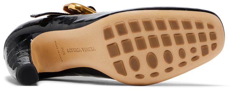 Bottega Veneta Wmns Mostra Mary Jane Heels Black