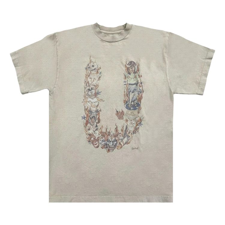 Cactus Jack by Travis Scott Utopia Relic Tee White