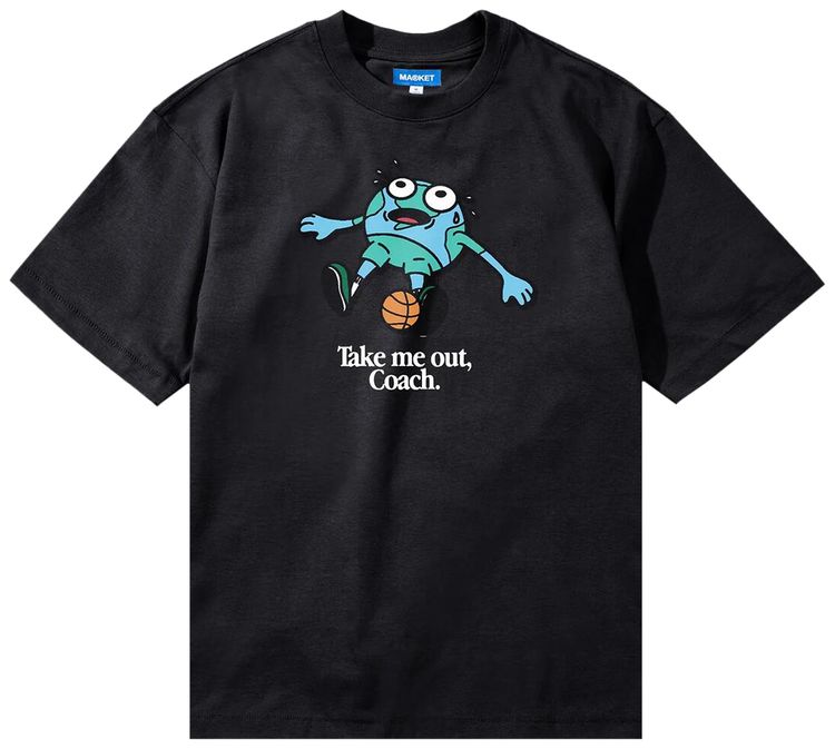 Market Studios Personal Foul T Shirt Washed Black