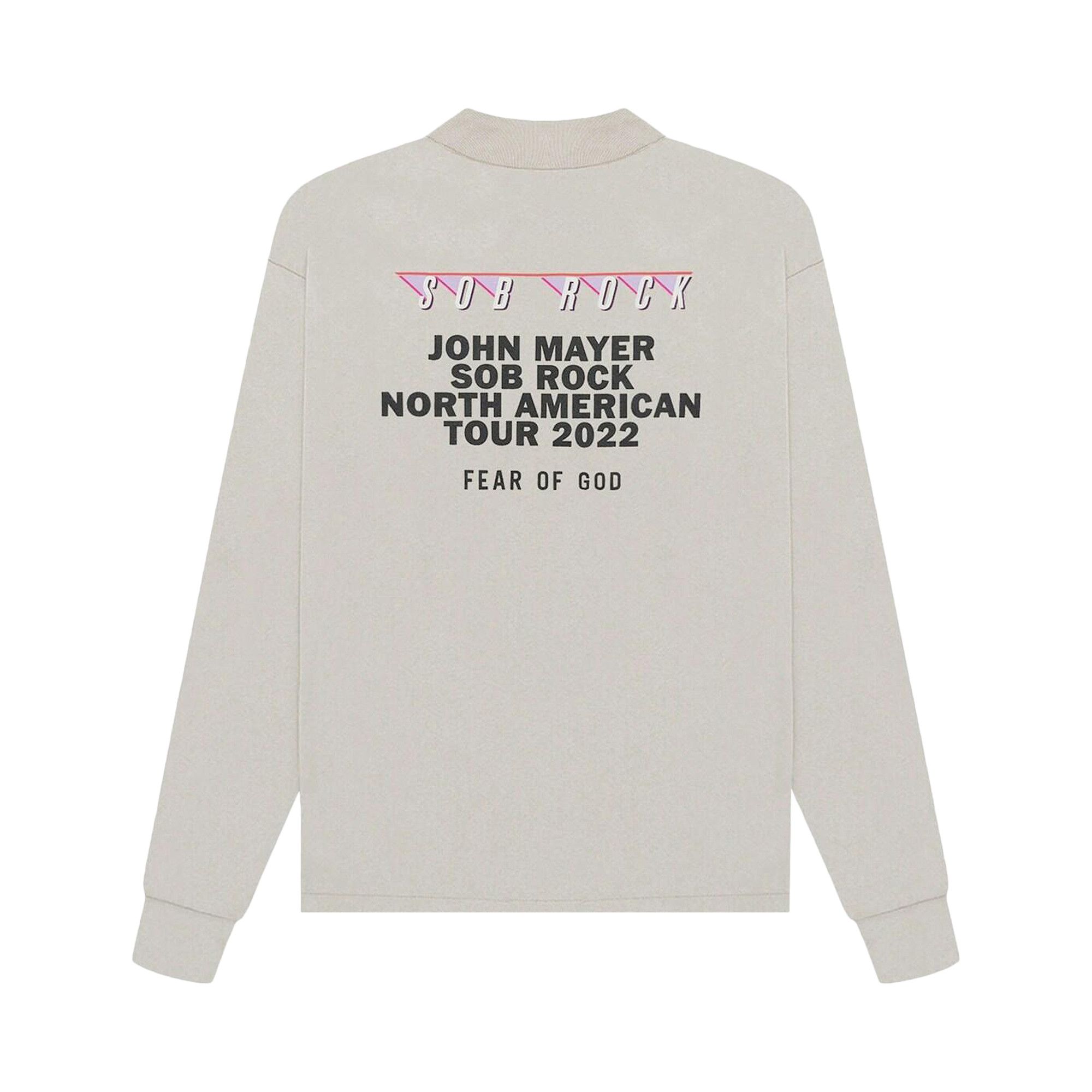 トップス Fear of God John Mayer Sob Rock Buy Fear of God x John Mayer Sob Rock Souvenir LS T-Shirt