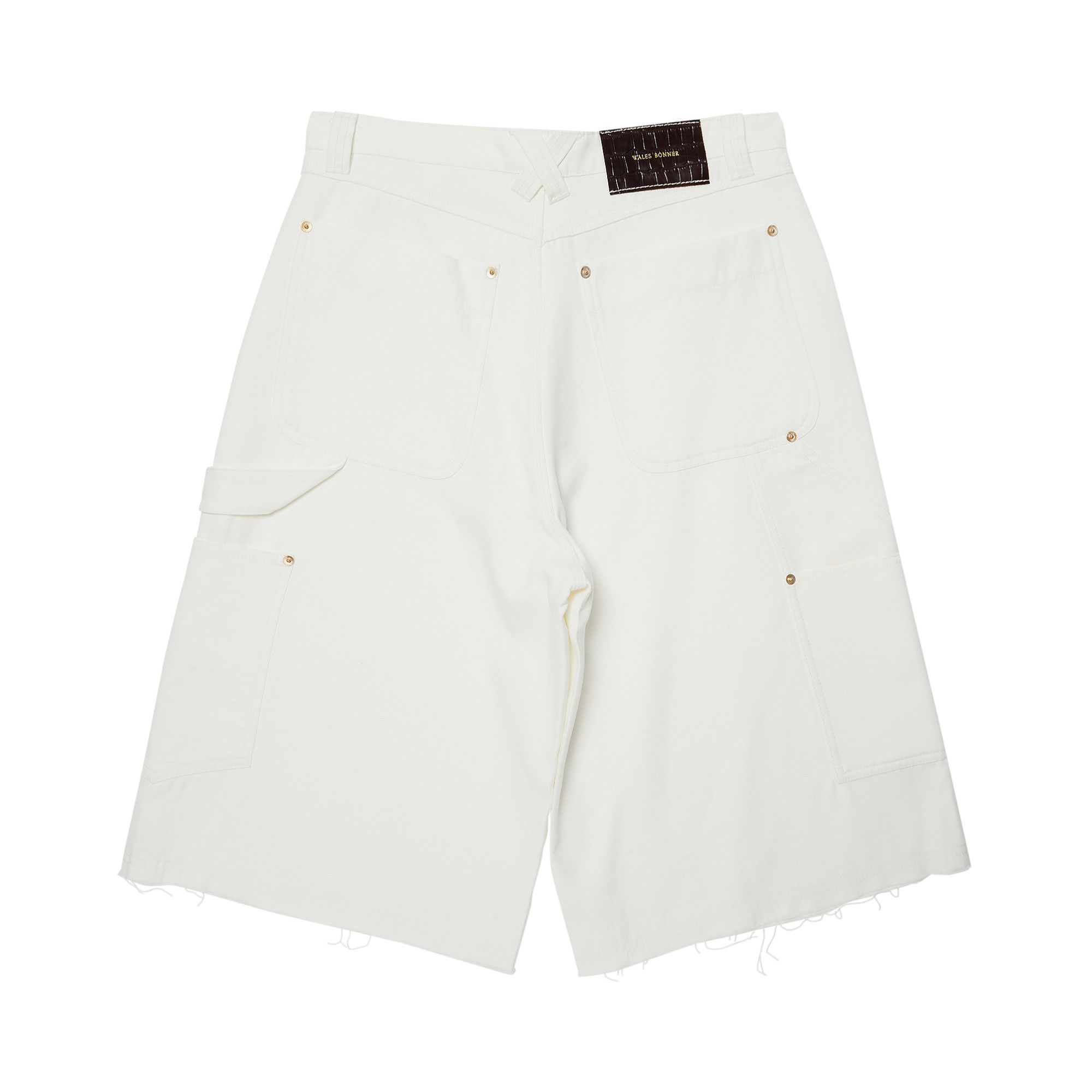 Buy Wales Bonner Kingston Shorts 'Light Chalk' - MS25TR05 CO03 000