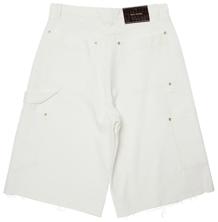 Wales Bonner Kingston Shorts Light Chalk