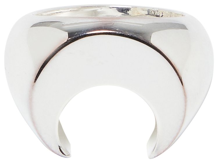 Marine Serre Moon Ring Silver