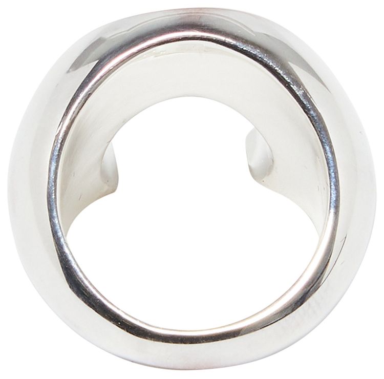 Marine Serre Moon Ring Silver