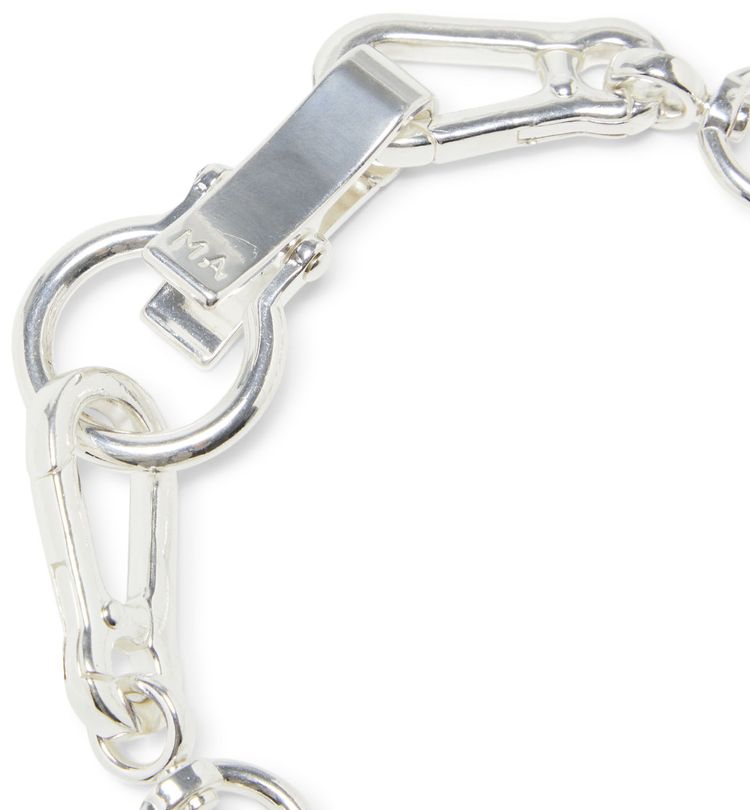 Martine Ali Rolo Stack Collar Necklace Silver