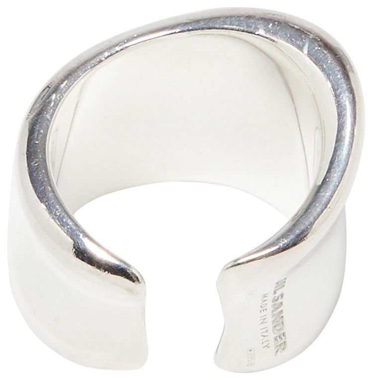 Jil Sander Single Ear Cuff Silver
