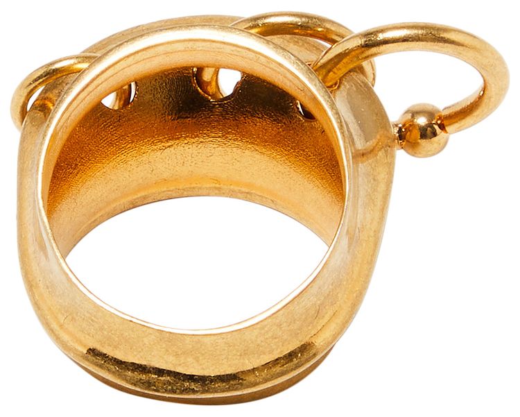 Jean Paul Gaultier Multiple Loops Ring Gold