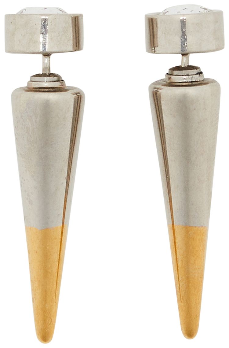 Panconesi Spina Diamanti Earrings SilverGold