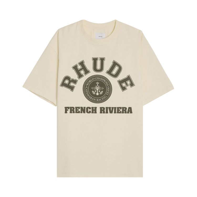 Rhude French Riviera Tee Vintage White