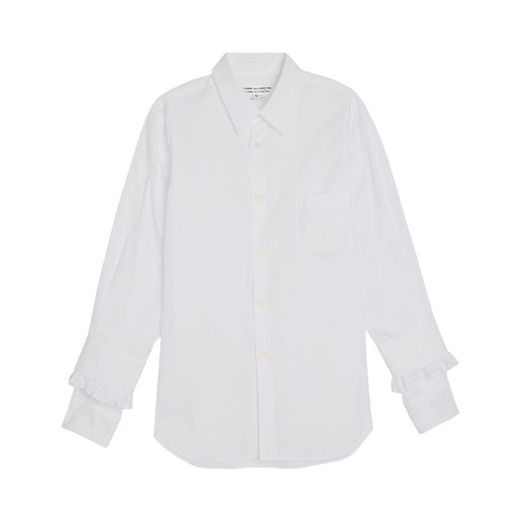 Comme des Garcons Button Up Shirt White