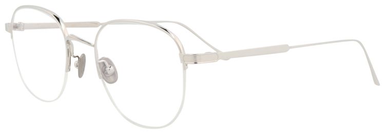 Cartier Round Optical Glasses SilverTransparent