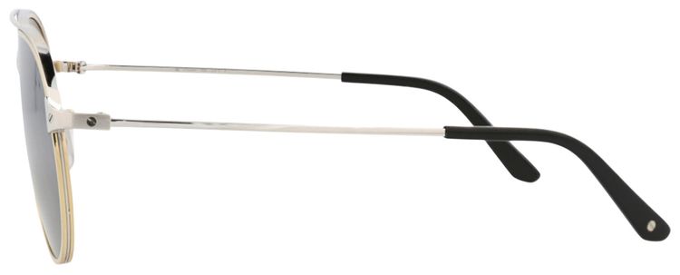 Cartier Aviator Sunglasses Silver