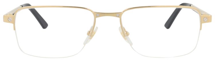 Cartier Square Optical Glasses GoldTransparent