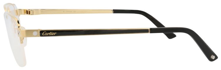 Cartier Square Optical Glasses GoldTransparent