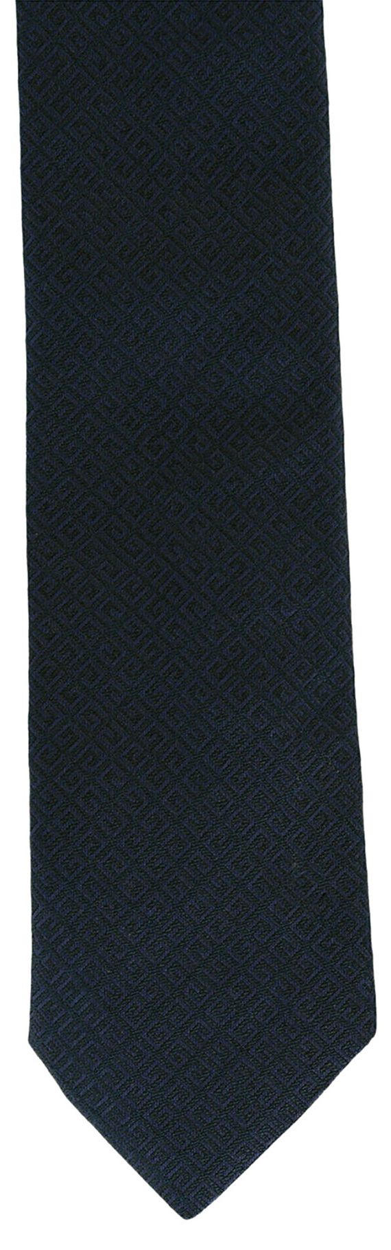 Givenchy All Over 4G Jacquard Tie Navy
