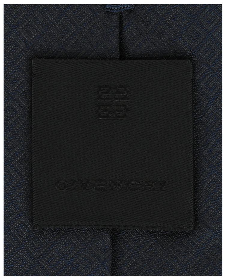 Givenchy All Over 4G Tie Navy