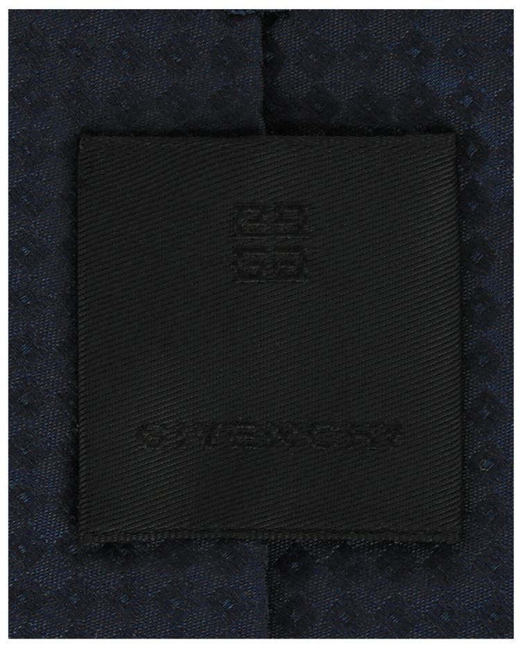 Givenchy Micro Design Tie Navy