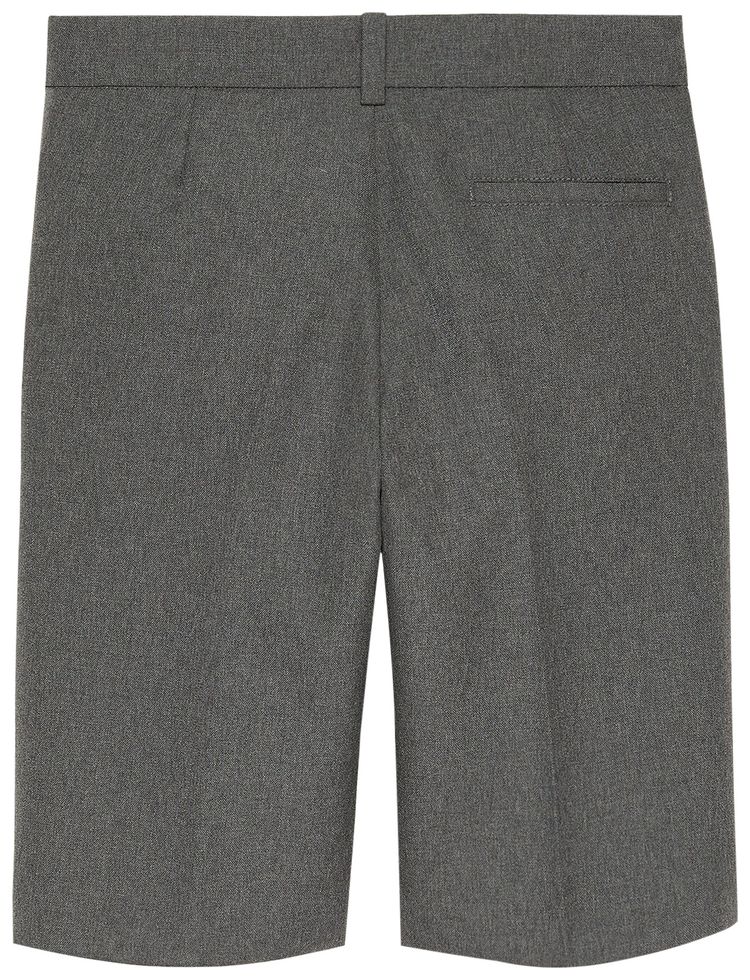Gucci Kids Wool Pants Grey