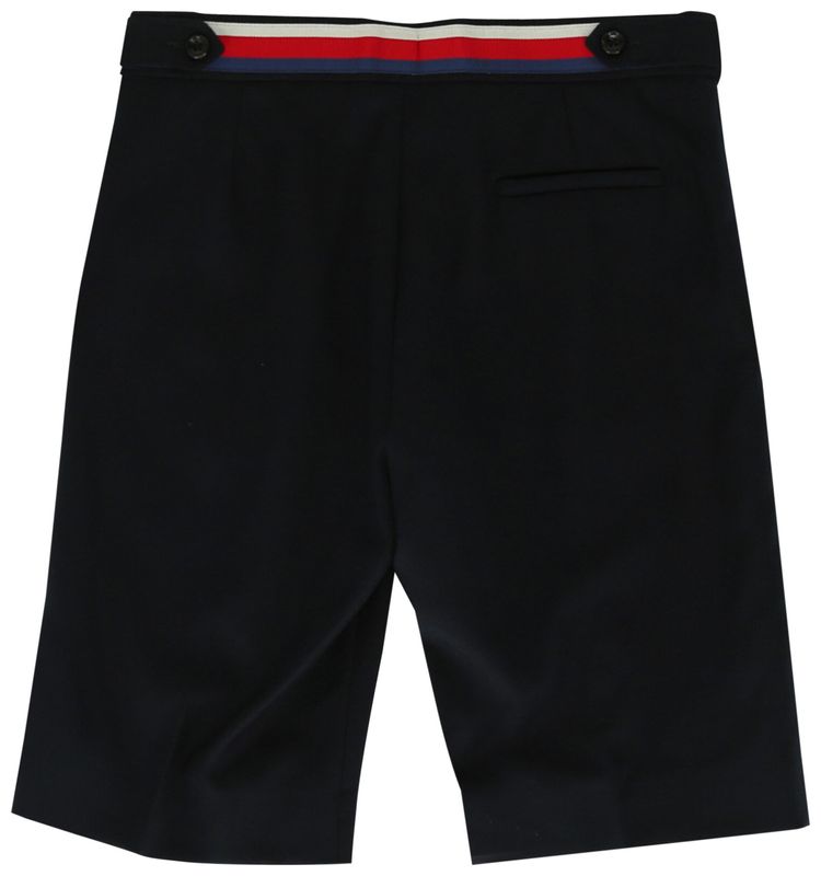 Gucci Kids Tailored Wool Trousers Marine