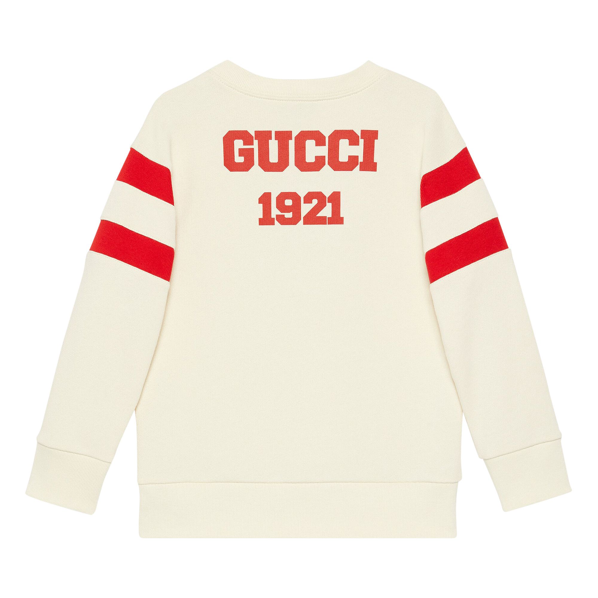 Buy Gucci Kids Music is Mine Sweatshirt 'White/Red' - 681993 XJD1W