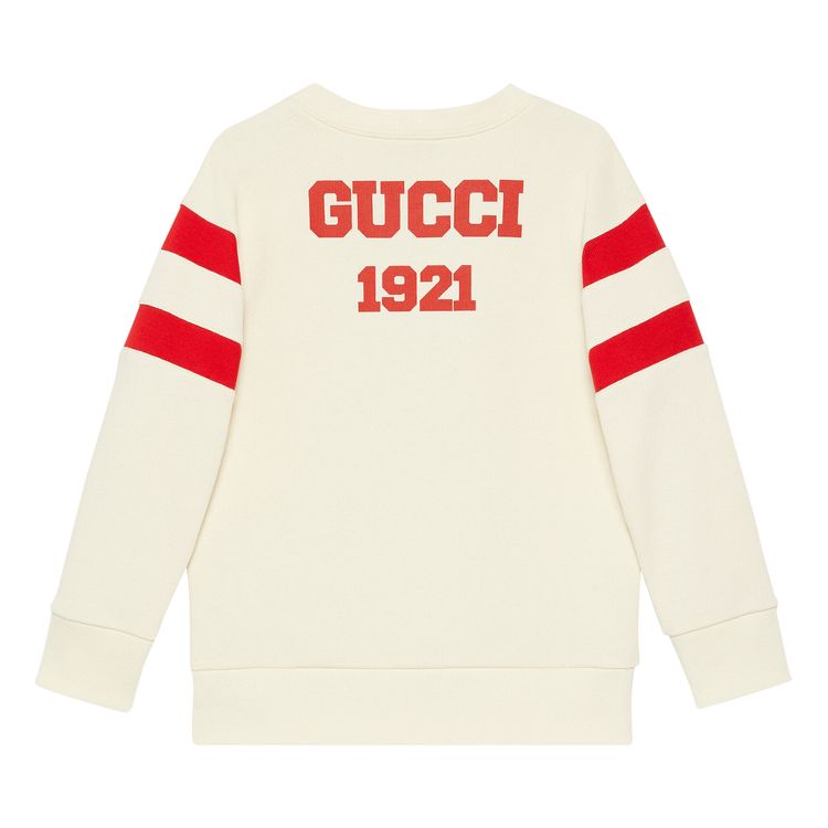 Gucci Kids Music is Mine Sweatshirt WhiteRed