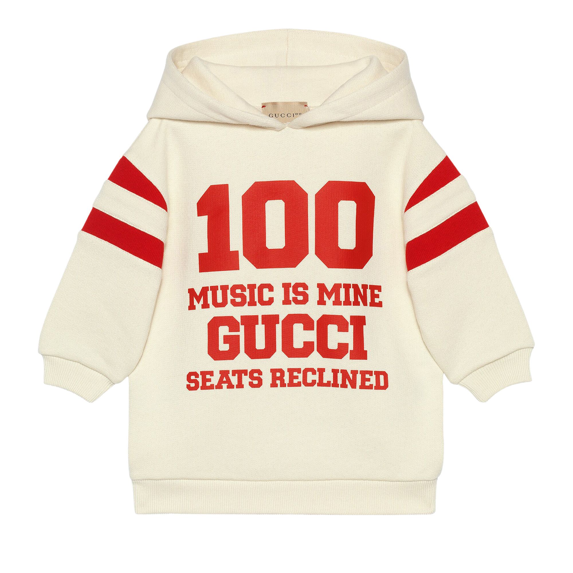 Buy Gucci Kids Music Is Mine Hoodie 'White' - 678934 XJD1W 9229 | GOAT