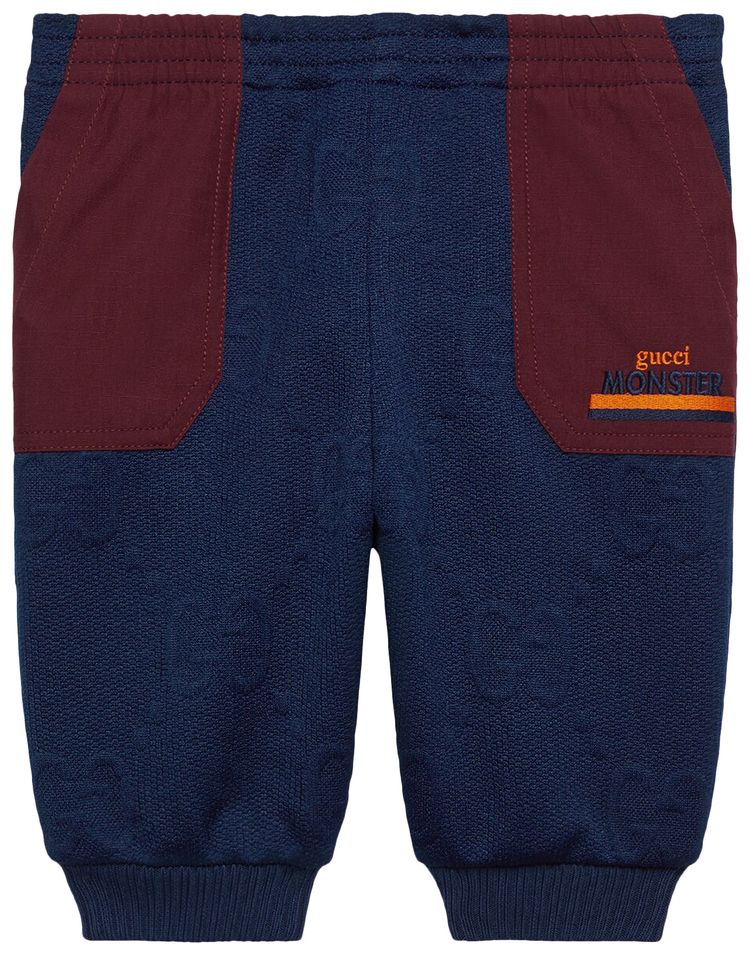 Gucci Kids Supreme Joggers Blue