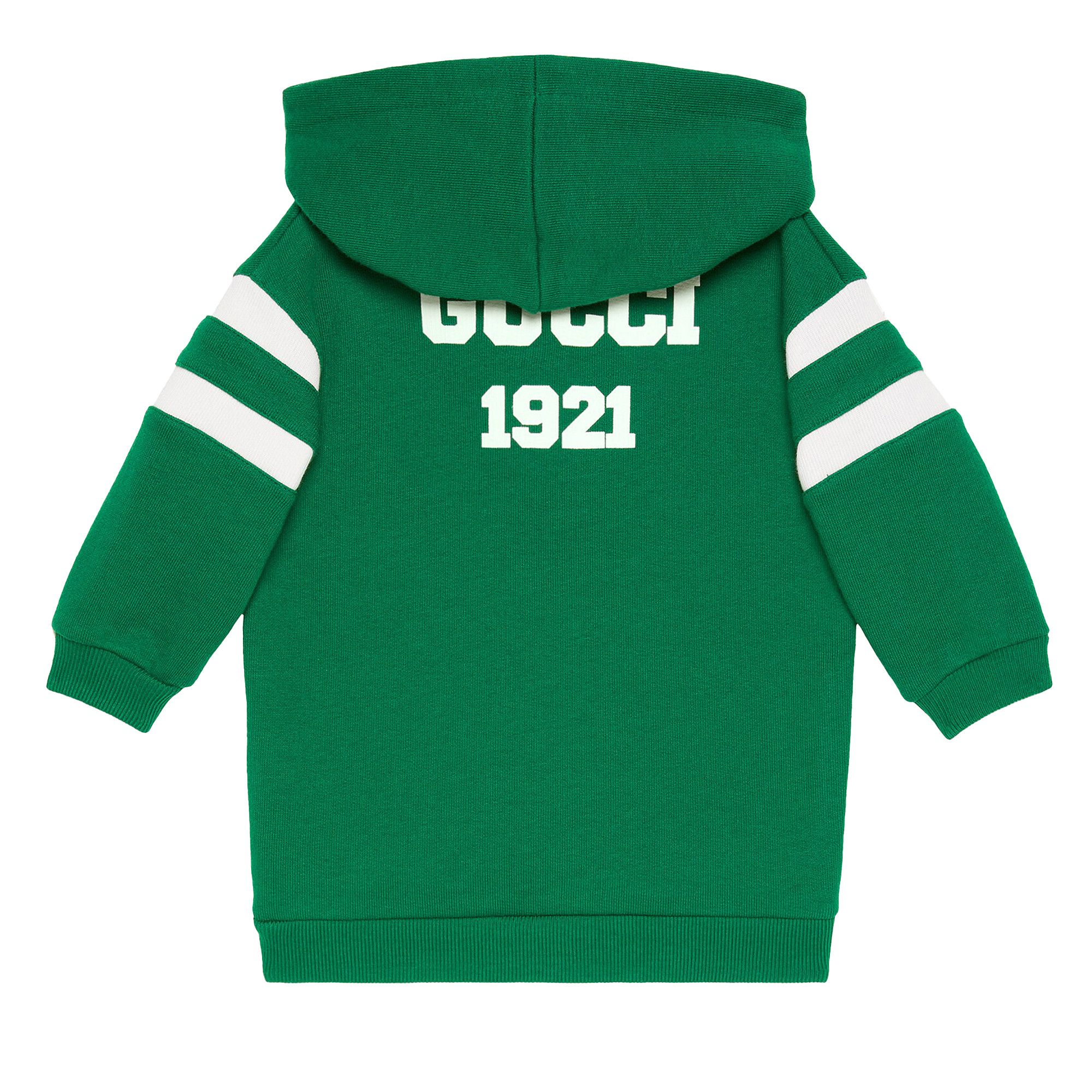 Buy Gucci Kids Music Is Mine Hoodie 'Green' - 678934 XJD1W 3608 | GOAT