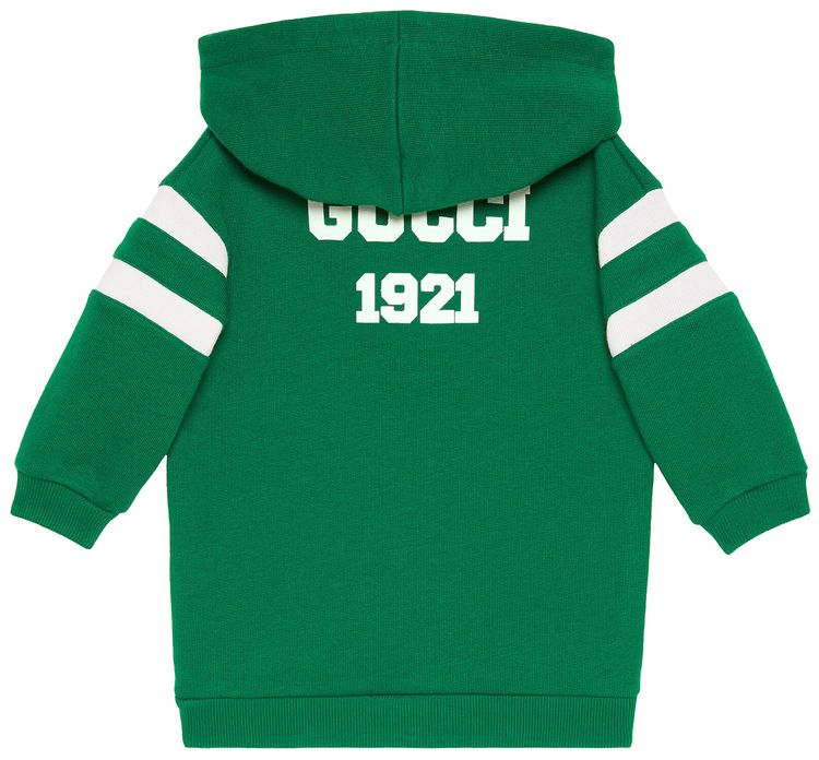 Gucci Kids Music Is Mine Hoodie Green