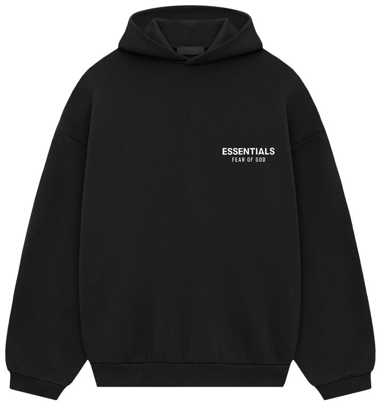 Fear of God Essentials Fleece Hoodie Black