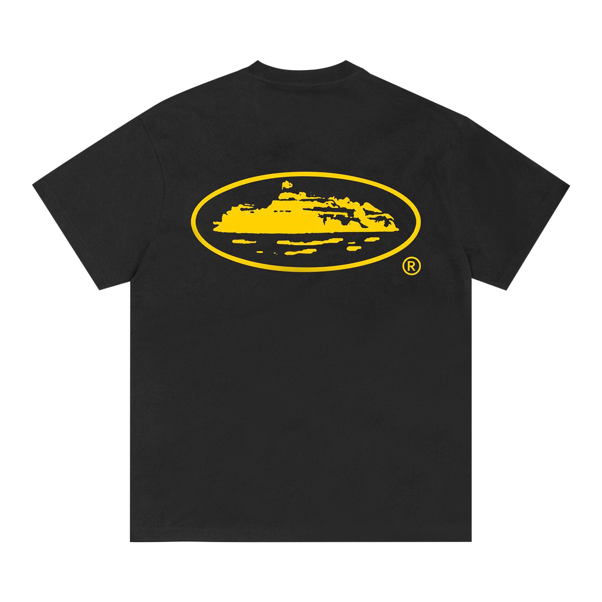 Buy Corteiz OG Island Tee 'Black/Yellow' - 07892