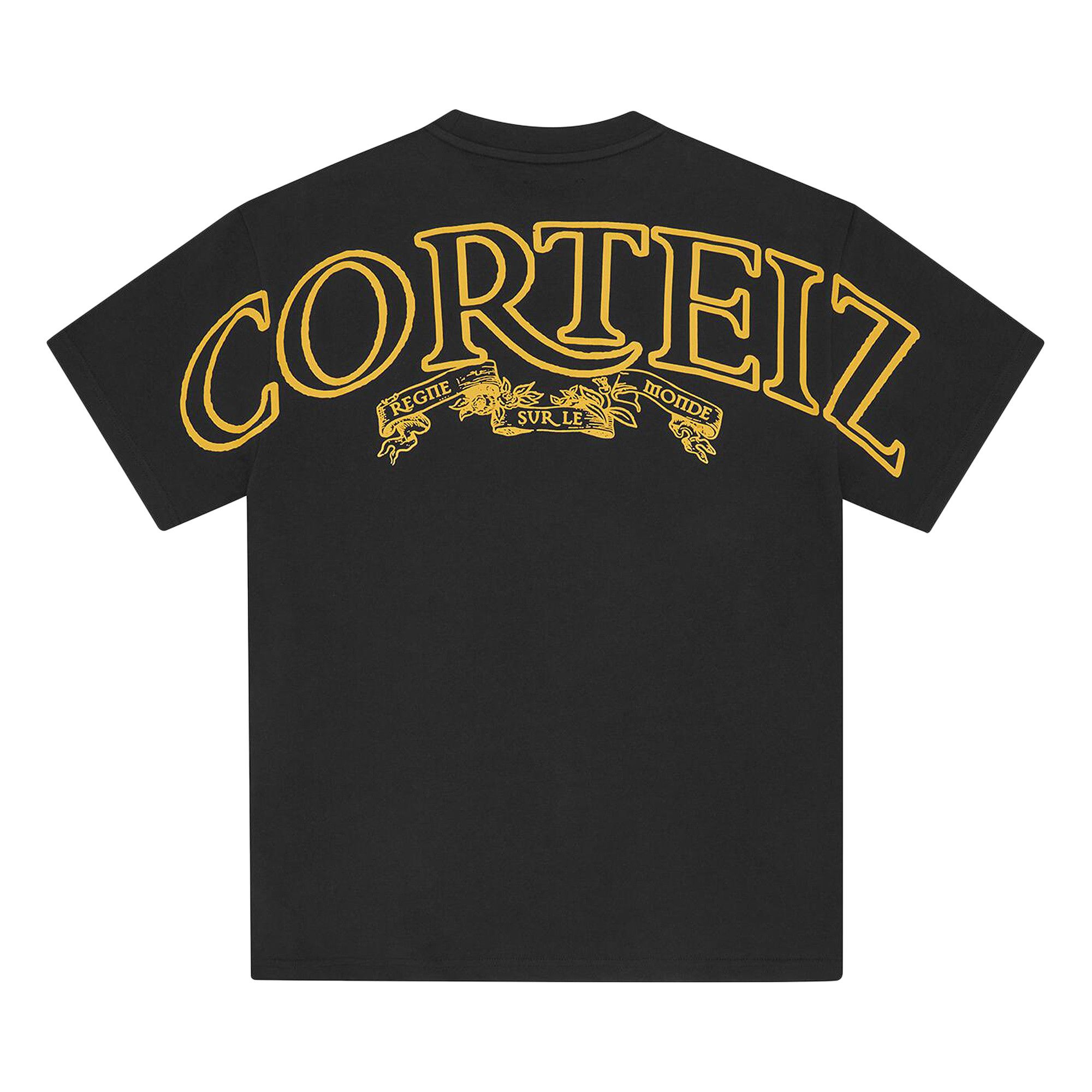 【人気沸騰】 Royale Corteiz Buy Heavyweight CRTZ0303 - 'Black/Yellow' Tee トップス